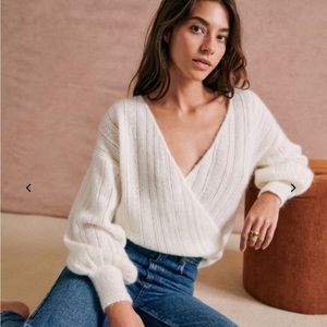 SEZANE CRISTINA JUMPER, Mohair, Sz S, Hardly Worn